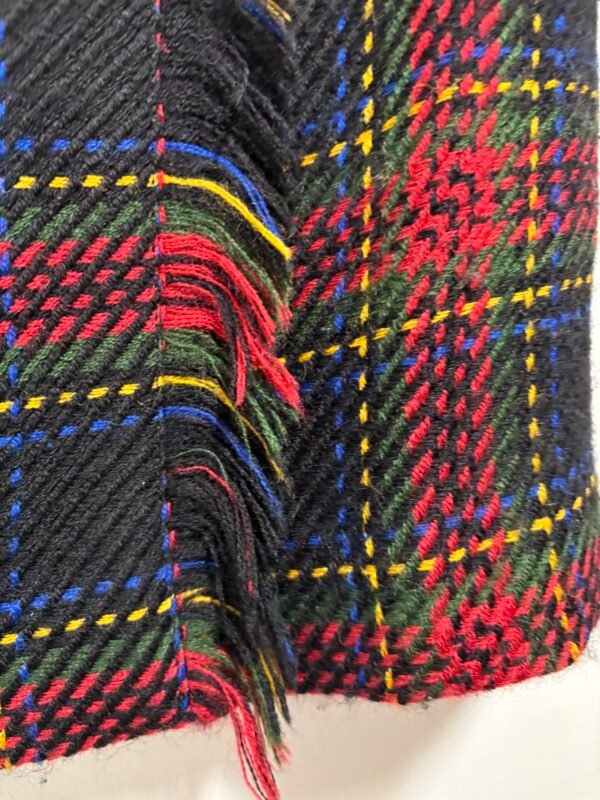 Jupe Vintage Laine Tartan 34/36 – Image 6