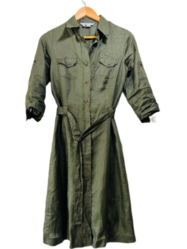 Robe Chemise kaki Zara M – Image 2