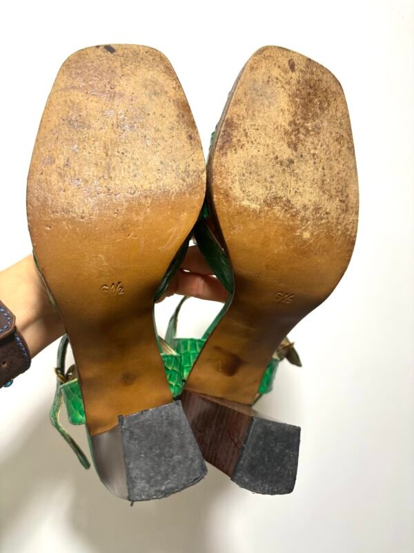 Sandales Cuir Vintage 39,5 – Image 5