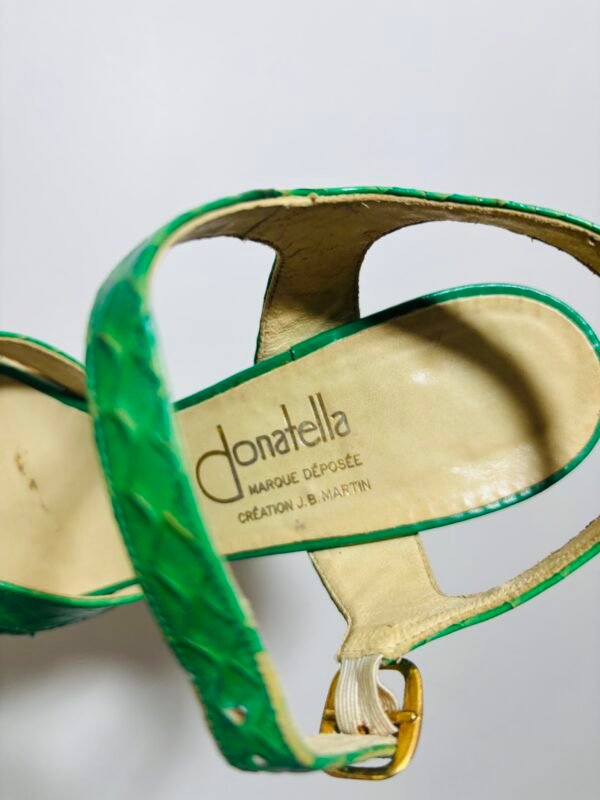 Sandales Cuir Vintage 39,5 – Image 3
