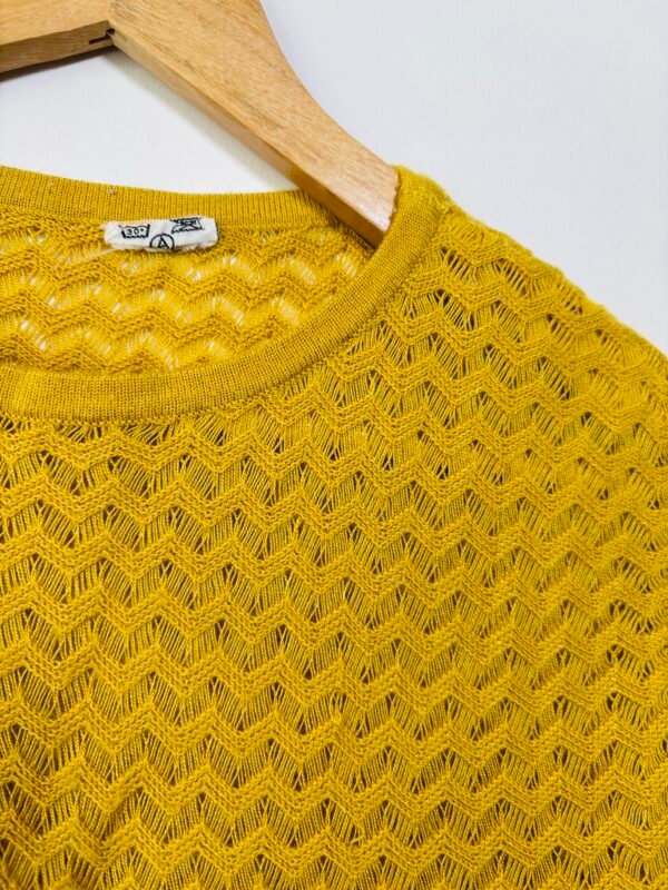 Top Vintage Moutarde L – Image 4