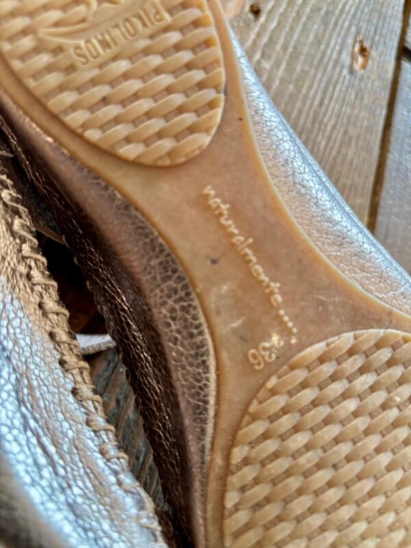 Sandales Cuir Doré Pikolinos 36 – Image 3