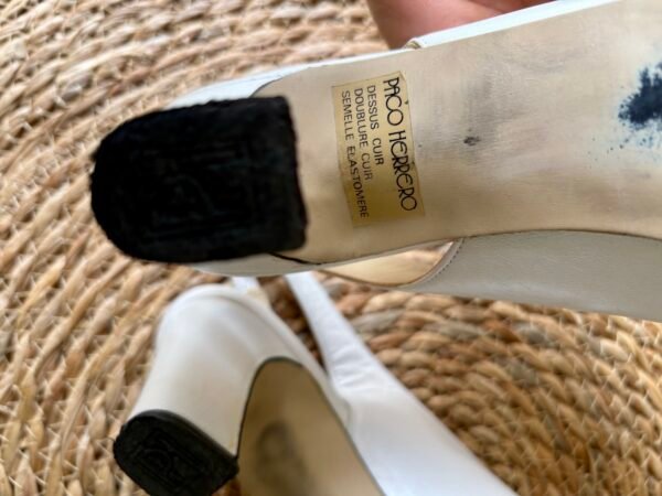 Escarpins Vintage Cuir 37,5 – Image 3