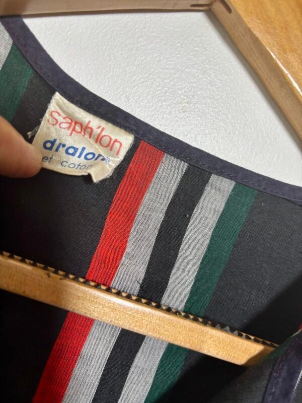 Robe Vintage à Rayures 40/42 – Image 4