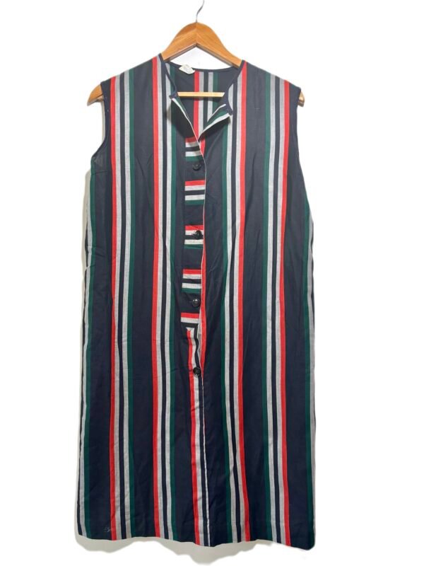 Robe Vintage à Rayures 40/42 – Image 2