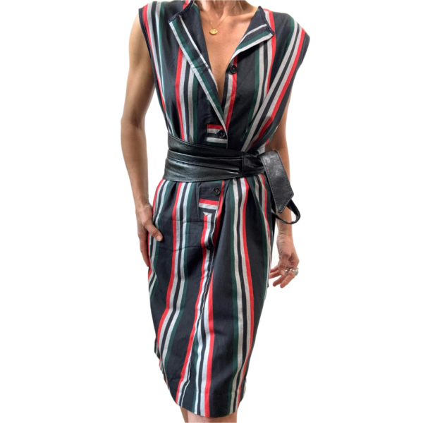 Robe Vintage à Rayures 40/42