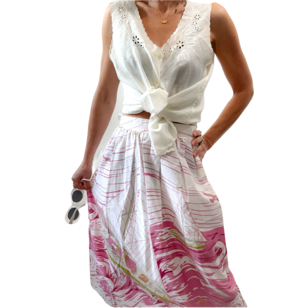 Jupe Vintage Estivale S