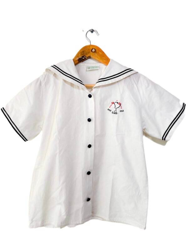 Chemisier Vintage Benetton 34/36 – Image 2