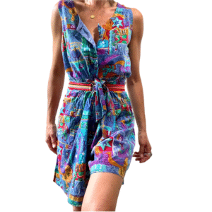 Combishort Vintage René Derhy Coton