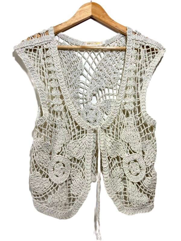 Gilet Bohème Crochet M/L – Image 2