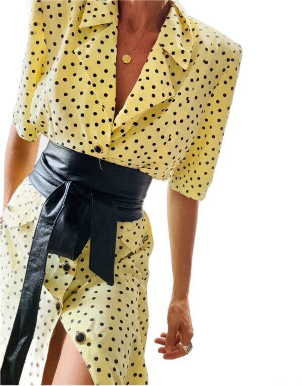 Robe Vintage à Pois Made in France – Image 4