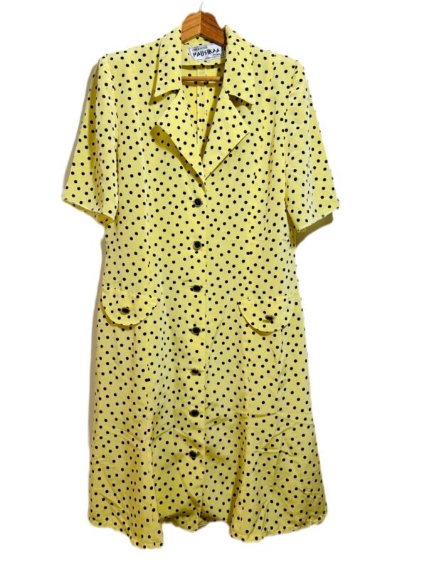Robe Vintage à Pois Made in France – Image 2