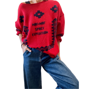 Pull tricoté vintage TU