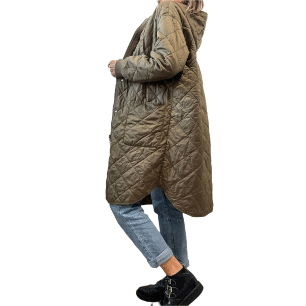 Parka Matelassée Kaki Promod T36