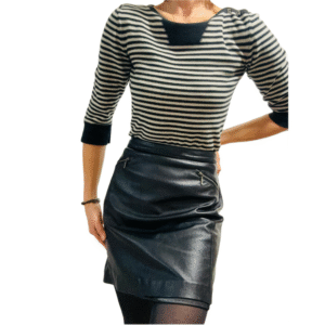 Jupe Cuir Véritable T 40/42