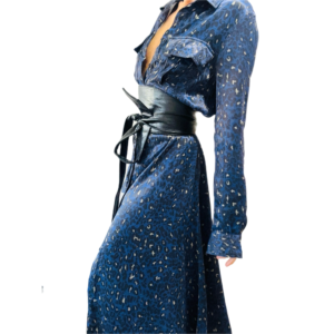 Robe Longue Léopard T S