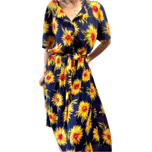 Robe Vintage Tournesols T 40/42