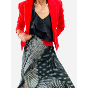 Jupe Vintage à Pois 40/42