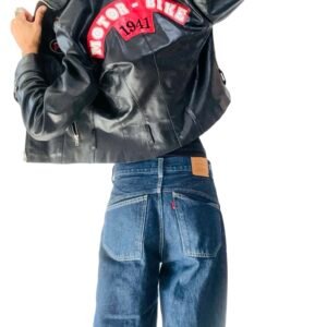 Blouson Cuir Vintage