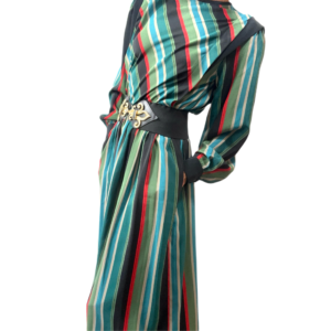 Robe Vintage Chic à Rayures
