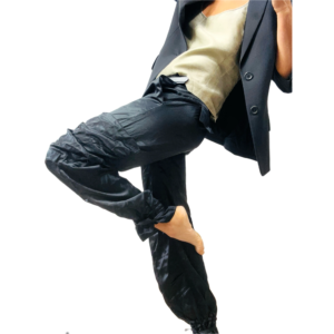 Pantalon Cargo Chic en Soie Corléone T XS