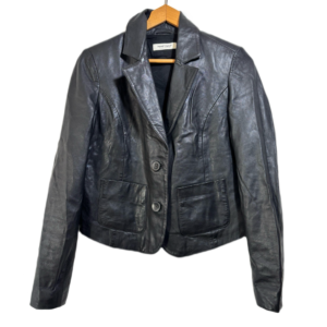 Veste en cuir Naf Naf